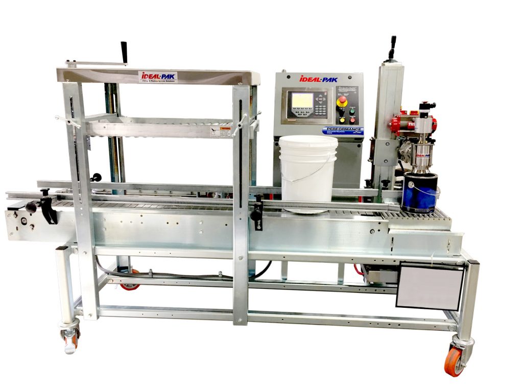 Single Head Semi-Automatic Net Weight Filler with Roller Closer