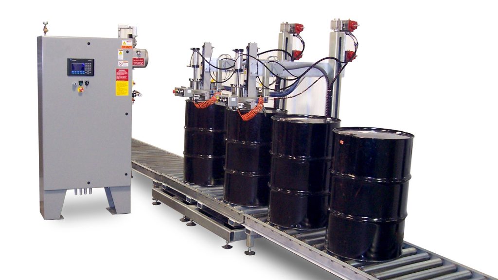 Semi-Automatic, Dual Drum Filling Machine