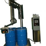 Pivot Style Semi Automatic Drum on Pallet Filler