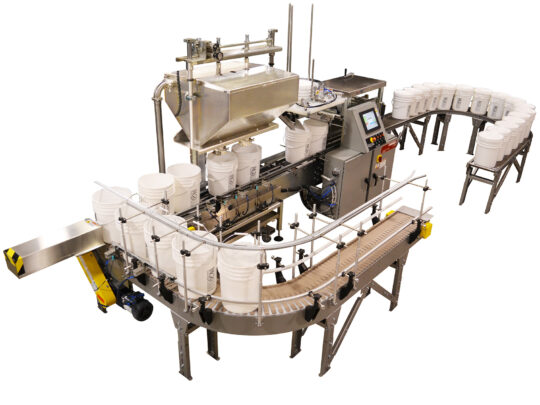 AE2-CEM Net weight liquid filling machine
