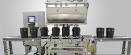 3-Head Automatic Net Weight Filler with DFS Cart