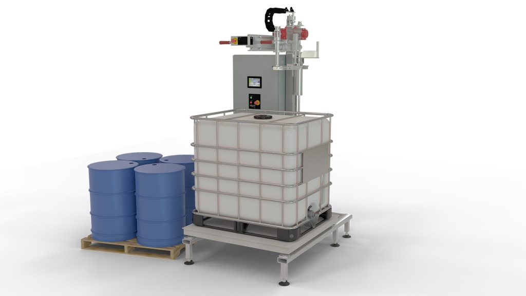 Inside Filling Net Weight Semi-Automatic for Totes and Drums