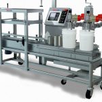 ME2-CEM Top Filling Semi-Automatic Net Weight Filler with Roller Closer