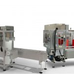 Automatic Lid Orienting Lid Placer