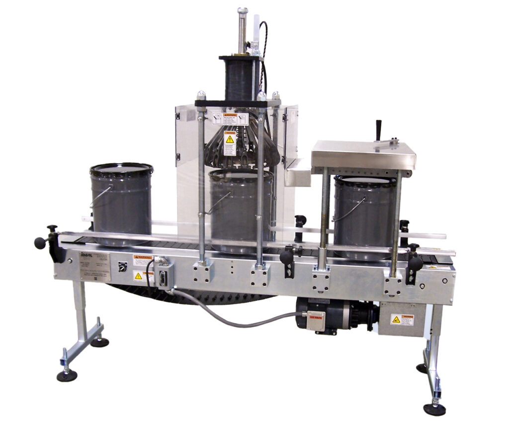 Crimping Closer for Metal Lids