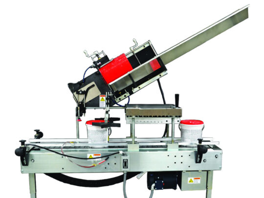 CR-1-2675 with automatic lid placer