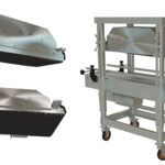 Flattened Rollers provide even pressure on the surface of the Lid