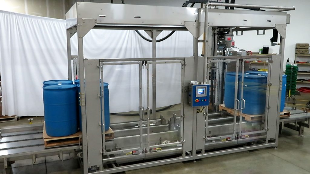 Dual Load Auto Drum Filler-with Auto Bung Detection