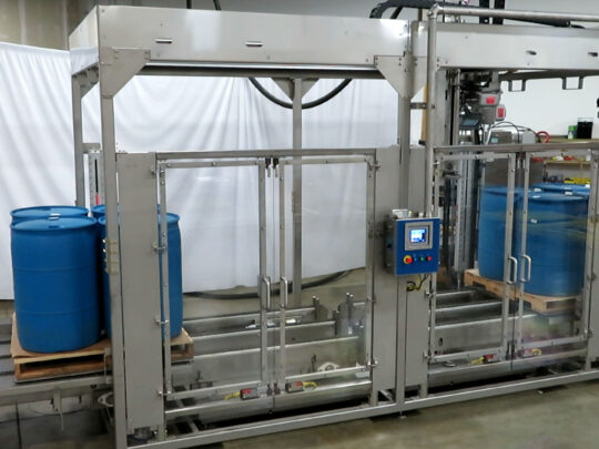 Dual Load Auto Drum Filler-with Auto Bung Detection