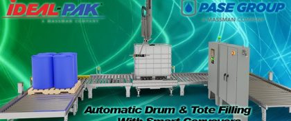 Automatic Drum & Tote Filling With Smart Conveyers