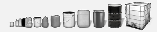 Wide Range of Containers