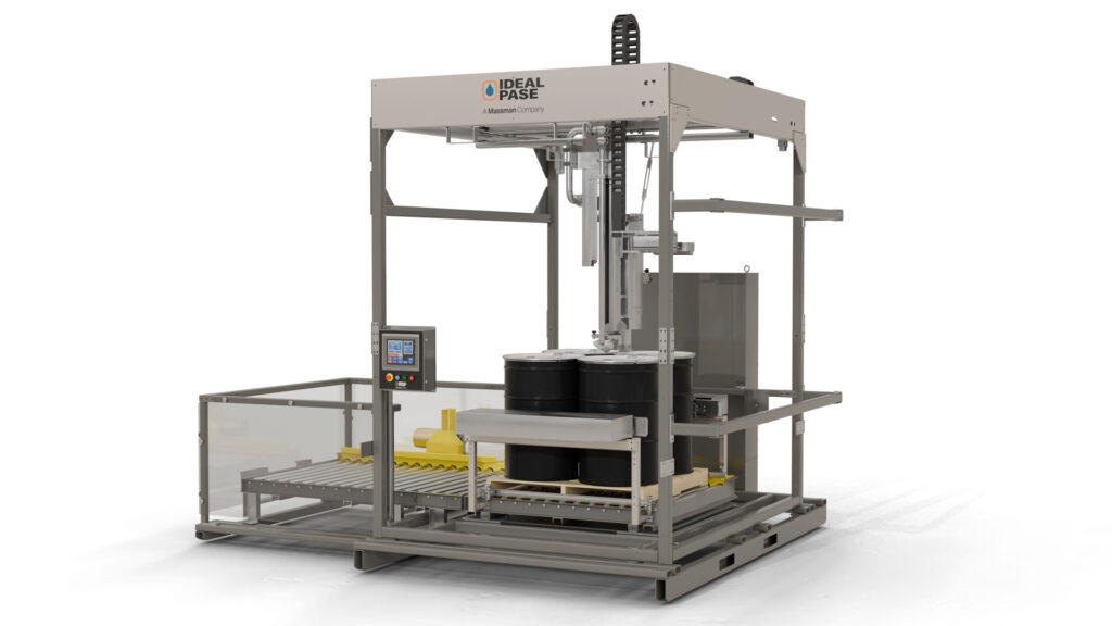 Ideal Pase Gantry-Style Auto Drum and Tote Liquid Filler Right Side