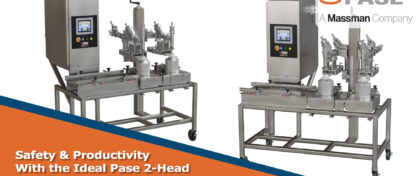 Safety & Productivity with the 2-Head Semi-Auto Net-Weight Filler