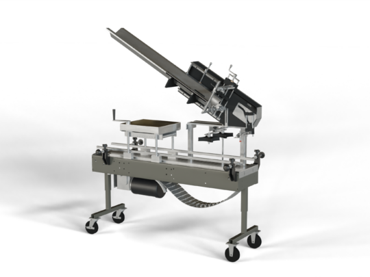 Automatic Lid Placer for Pint to Gallon Containers